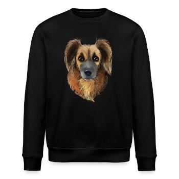 Foxy 2 - Stanley/Stella Unisex Bio-Sweatshirt ROLLER - Schwarz - Vorne - Nik (191cm)