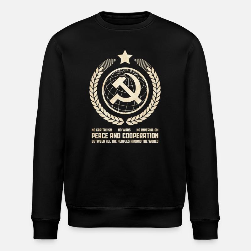 L’internationalisme communiste. - Sweat bio ROLLER Stanley/Stella Unisexe - noir