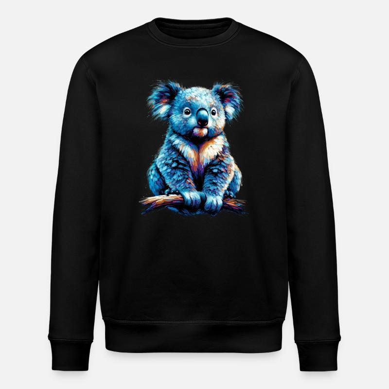 Koala - Sweat bio ROLLER Stanley/Stella Unisexe - noir