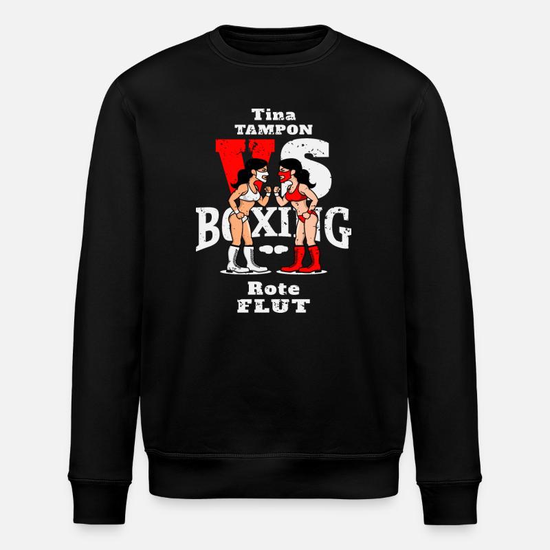 Frauenboxen - Stanley/Stella Unisex Bio-Sweatshirt ROLLER - Schwarz
