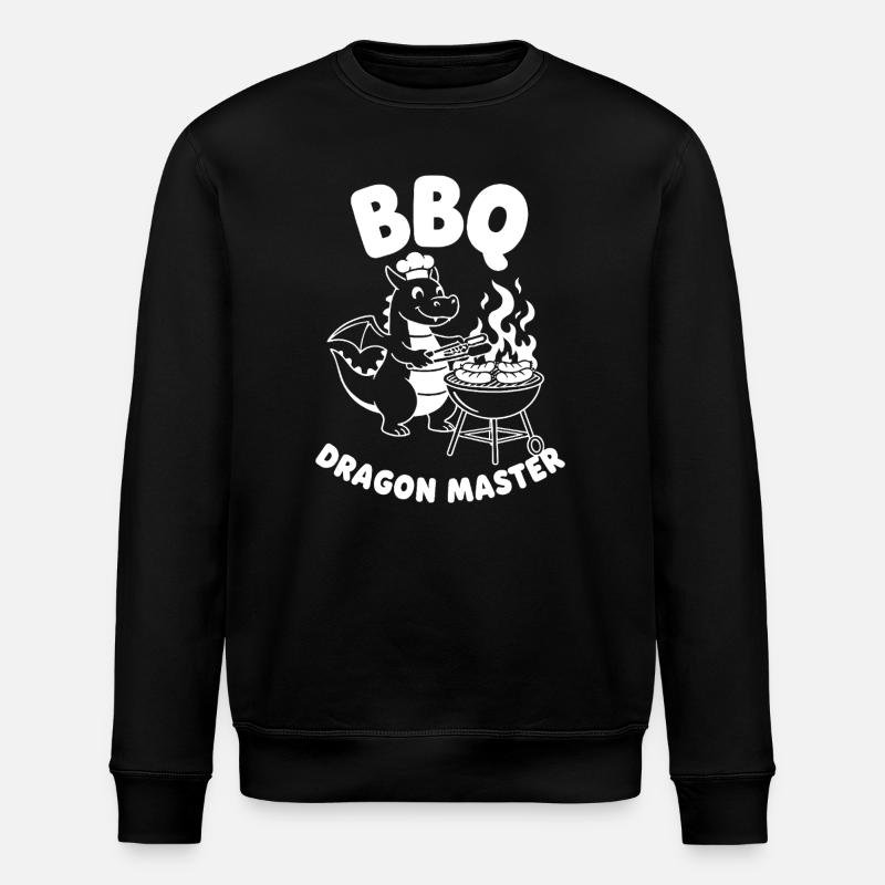 BBQ Drachenmeister Grill - Sweat bio ROLLER Stanley/Stella Unisexe - noir
