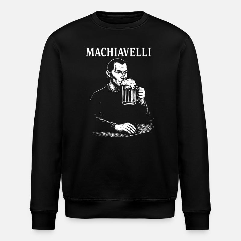 Portrait de Machiavel Brew - Sweat bio ROLLER Stanley/Stella Unisexe - noir