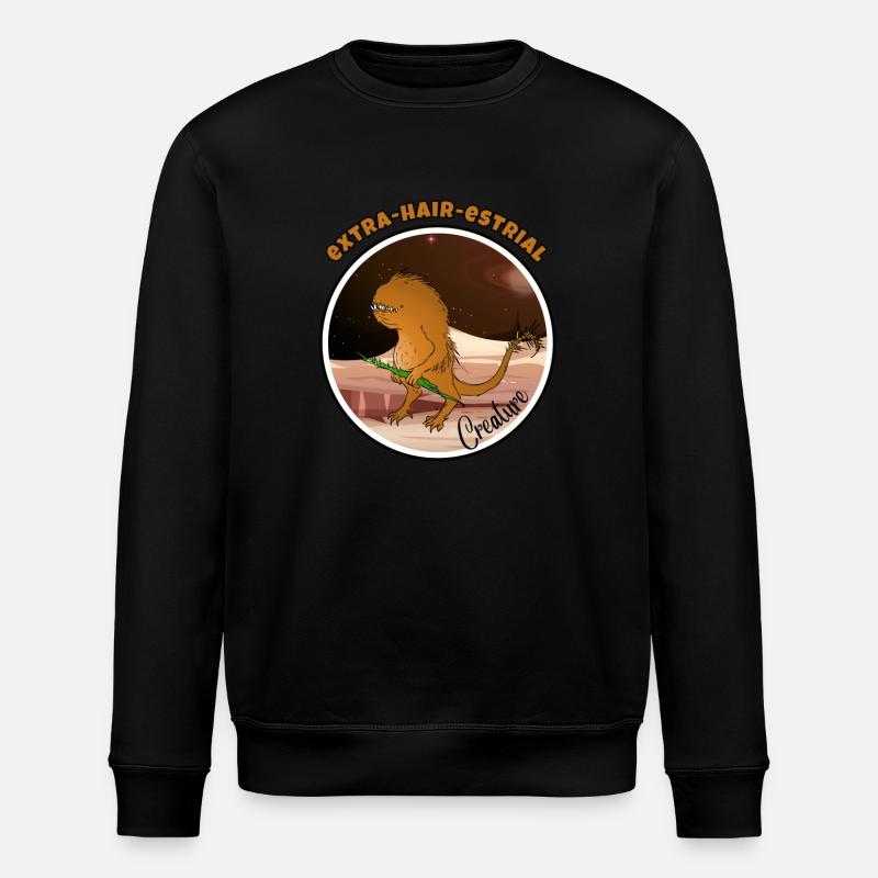 Créature extra-poilue - Sweat bio ROLLER Stanley/Stella Unisexe - noir
