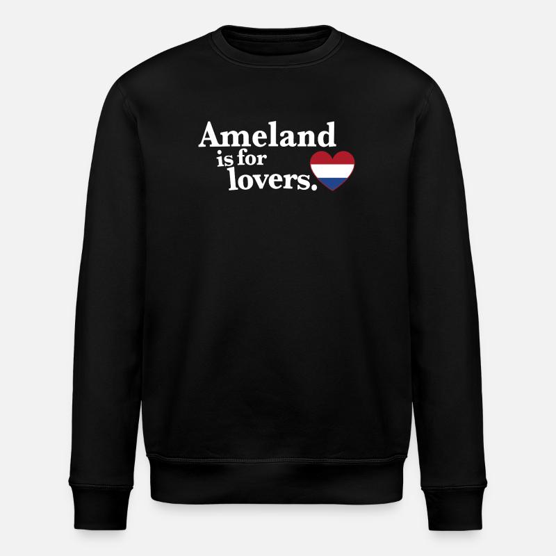 Ameland Lovers - NL II - Stanley/Stella Unisex Bio-Sweatshirt ROLLER - Schwarz