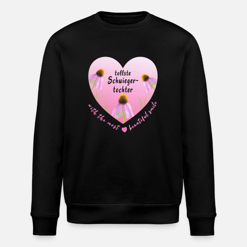 la plus grande belle-fille - Sweat bio ROLLER Stanley/Stella Unisexe - noir