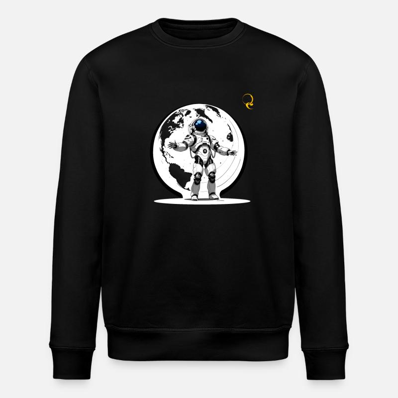 NOTRE ESPACE, LE MONDE - Sweat bio ROLLER Stanley/Stella Unisexe - noir
