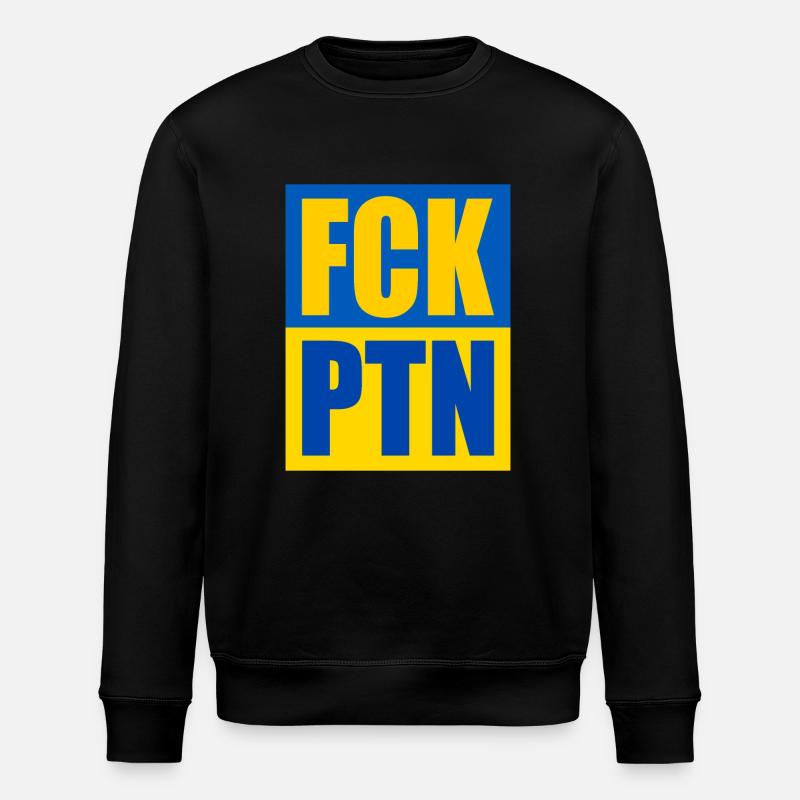 Fck ptn - Stanley/Stella Unisex Bio-Sweatshirt ROLLER - Schwarz