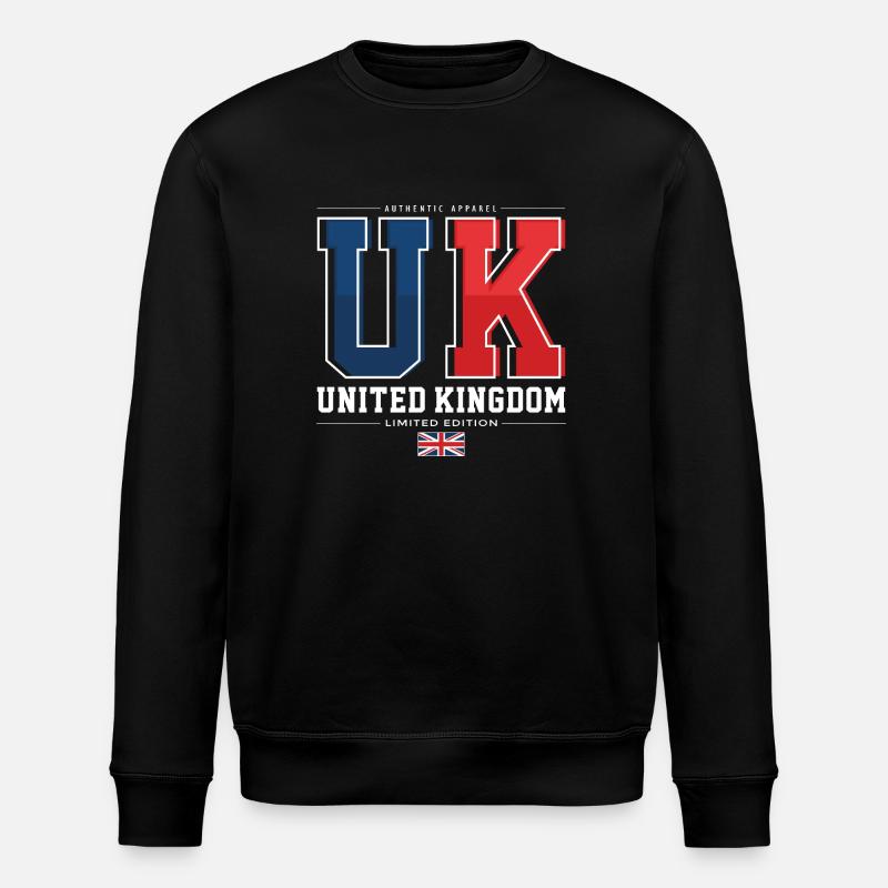 UK - Stanley/Stella Unisex Bio-Sweatshirt ROLLER - Schwarz