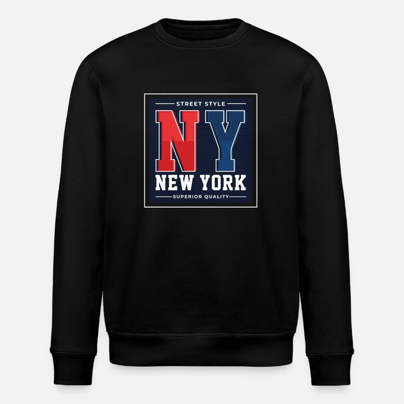 New York - Sweat bio ROLLER Stanley/Stella Unisexe - noir