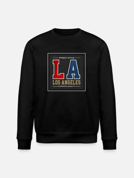 Los Angeles - Stanley/Stella ROLLER Unisex Organic Sweatshirt - black