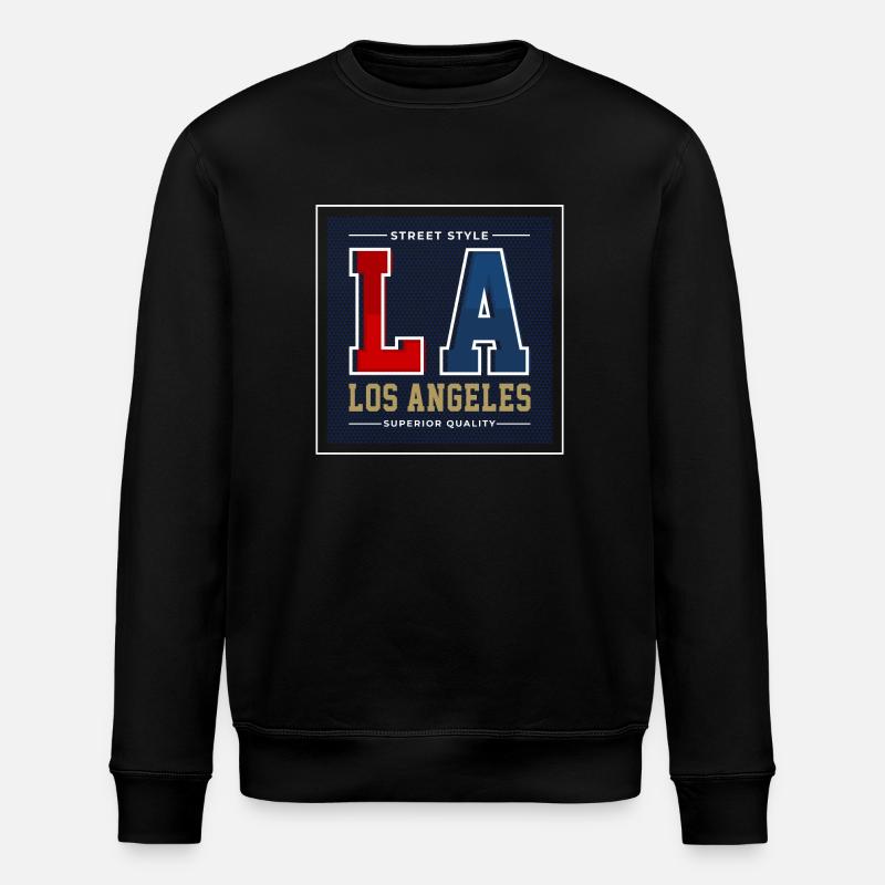 Los Angeles - Stanley/Stella Unisex Bio-Sweatshirt ROLLER - Schwarz
