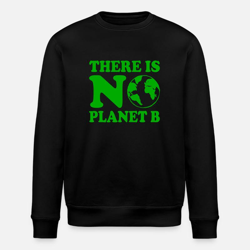 There is no planet b - Stanley/Stella Unisex Bio-Sweatshirt ROLLER - Schwarz
