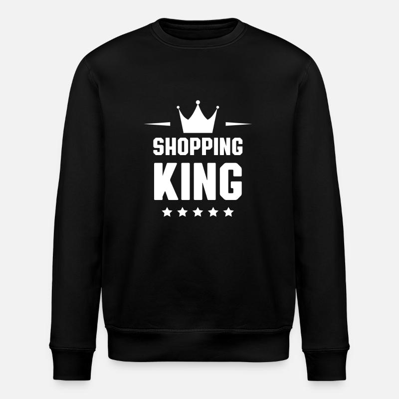 Shopping King - Stanley/Stella Unisex Bio-Sweatshirt ROLLER - Schwarz