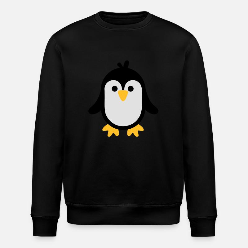 Penguin - Stanley/Stella ROLLER Unisex Organic Sweatshirt - black