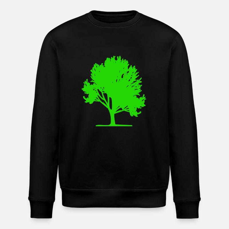 tree - Stanley/Stella ROLLER Unisex Organic Sweatshirt - black