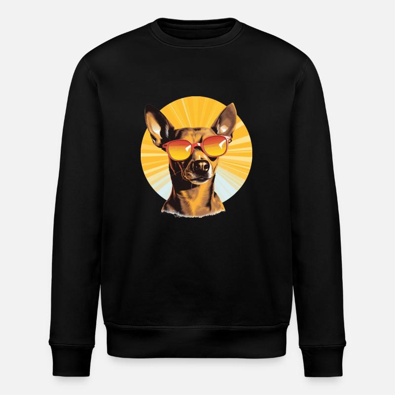 Chihuahua 2 - Sweat bio ROLLER Stanley/Stella Unisexe - noir