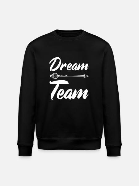 Dream Team - Stanley/Stella ROLLER Unisex Organic Sweatshirt - black