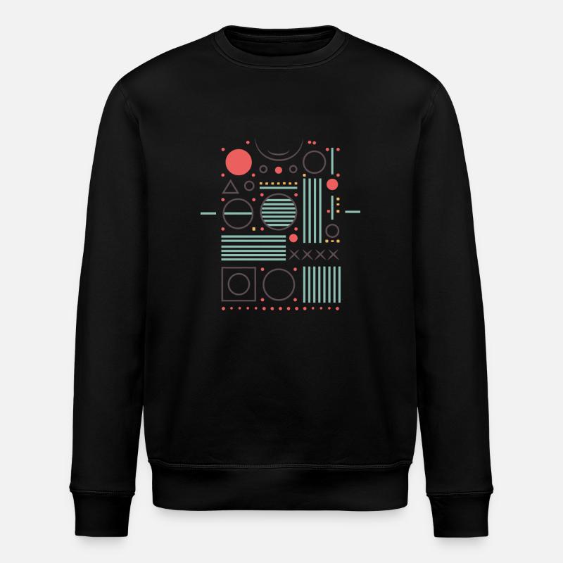Design "Elementar" - Stanley/Stella Unisex Bio-Sweatshirt ROLLER - Schwarz