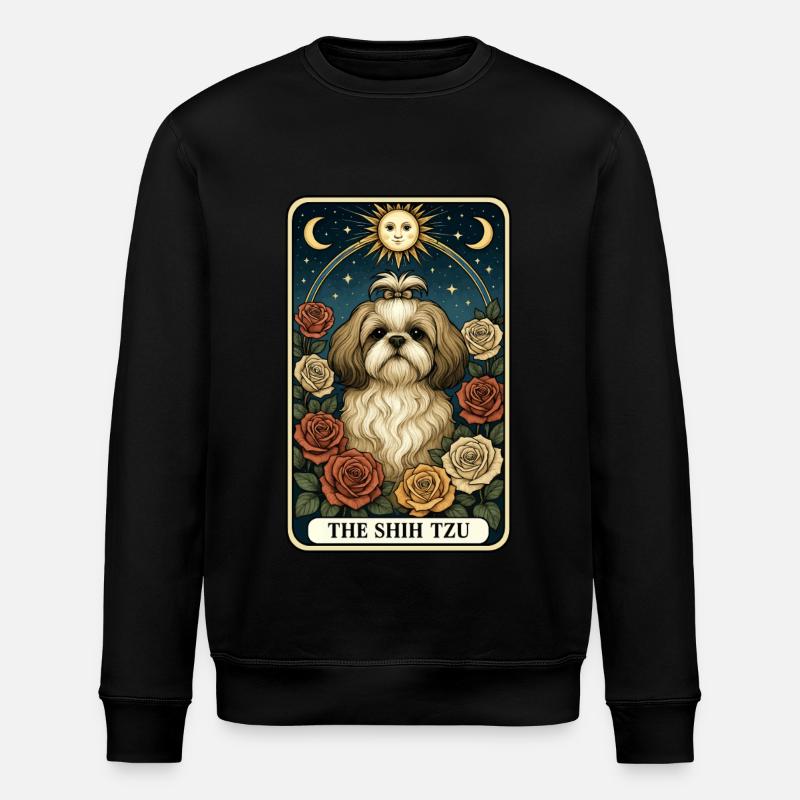 Shih Tzu - Stanley/Stella Unisex Bio-Sweatshirt ROLLER - Schwarz