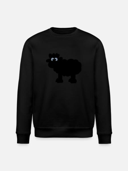 sheepblack - Stanley/Stella Unisex Bio-Sweatshirt ROLLER - Schwarz