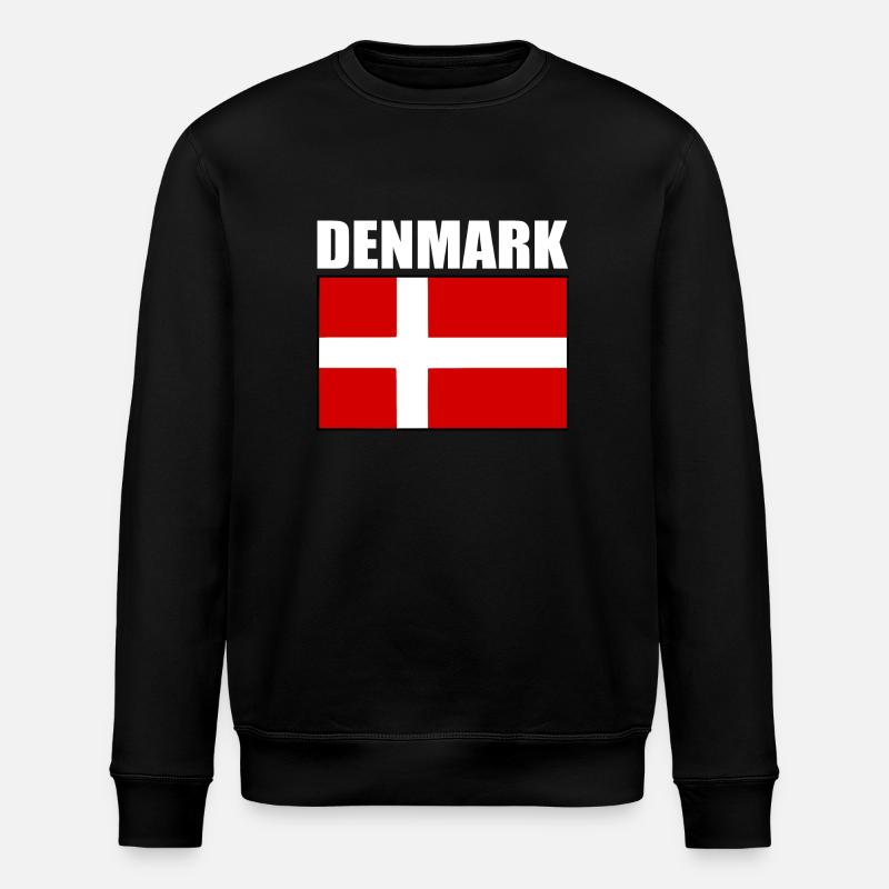 Dänemark - Stanley/Stella Unisex Bio-Sweatshirt ROLLER - Schwarz