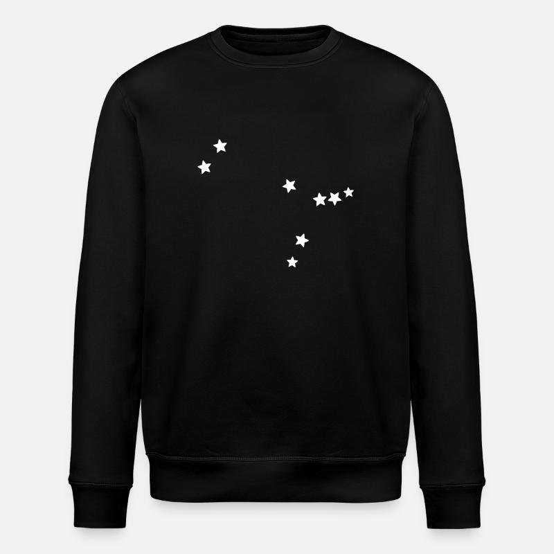 zodiac sign Gemini - Stanley/Stella ROLLER Unisex Organic Sweatshirt - black