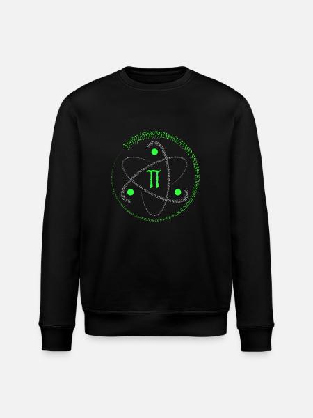 pi number - Stanley/Stella ROLLER Unisex Organic Sweatshirt - black