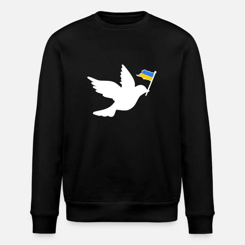 Ukraine - Stanley/Stella Unisex Bio-Sweatshirt ROLLER - Schwarz