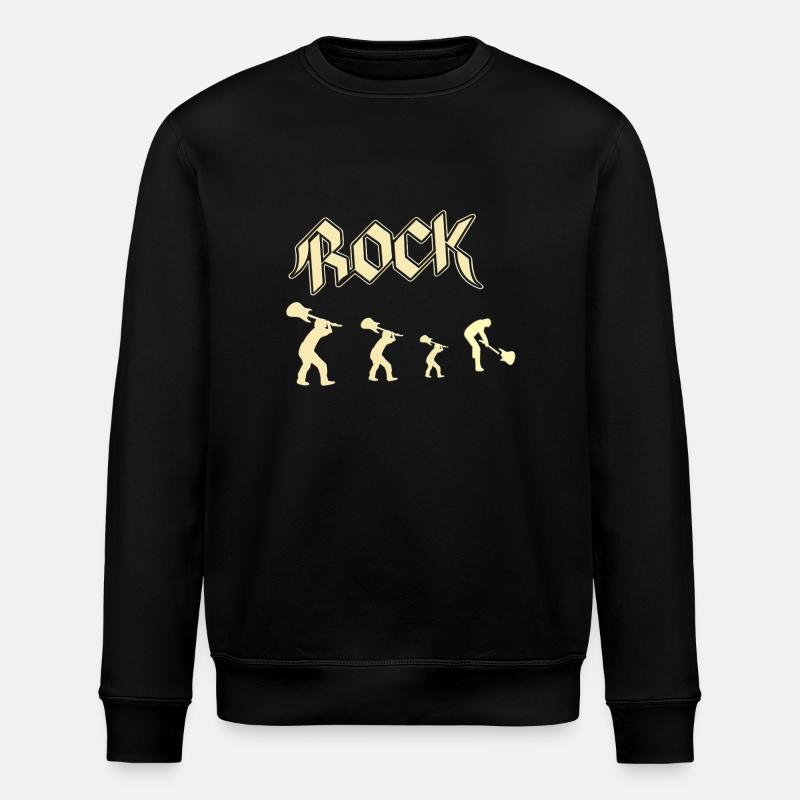 Rock - Stanley/Stella Unisex Bio-Sweatshirt ROLLER - Schwarz