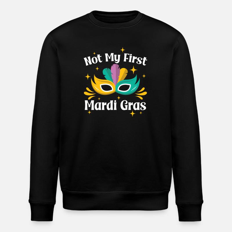 Pas mon premier Mardi Gras - Sweat bio ROLLER Stanley/Stella Unisexe - noir