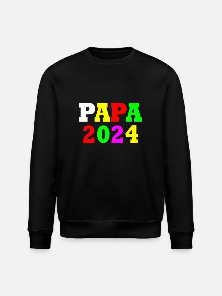 Papa 2024 - Stanley/Stella ROLLER Unisex Organic Sweatshirt - black