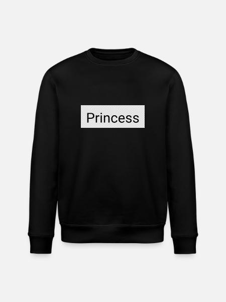 Princess - Stanley/Stella ROLLER Unisex Organic Sweatshirt - black