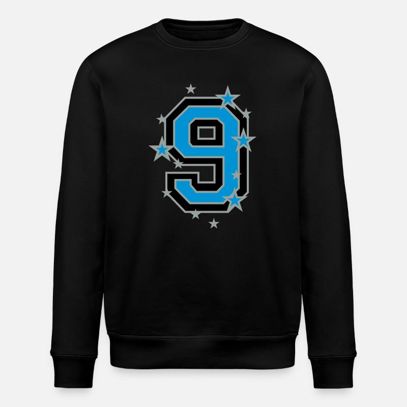 Le numéro 9 - Sweat bio ROLLER Stanley/Stella Unisexe - noir