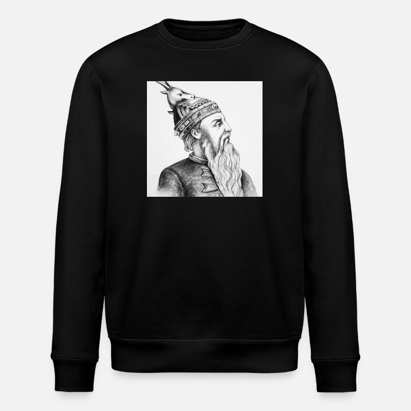 Skenderbeu - Stanley/Stella ROLLER Unisex Organic Sweatshirt - black