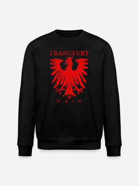 Frankfurt am Main Adler - Stanley/Stella ROLLER Unisex Organic Sweatshirt - black