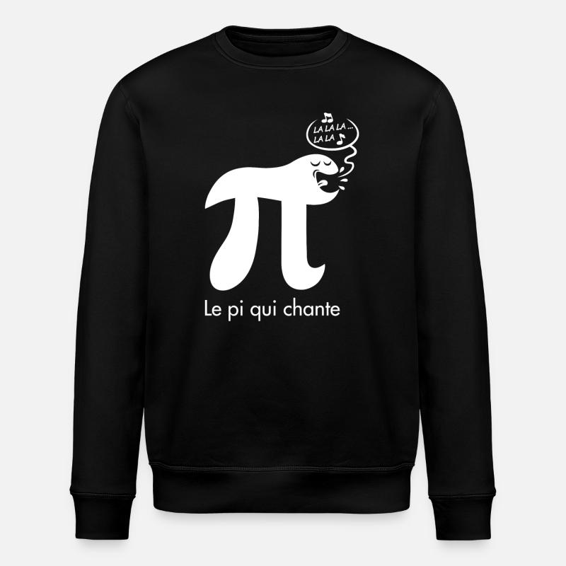le pi qui chante - Sweat bio ROLLER Stanley/Stella Unisexe - noir