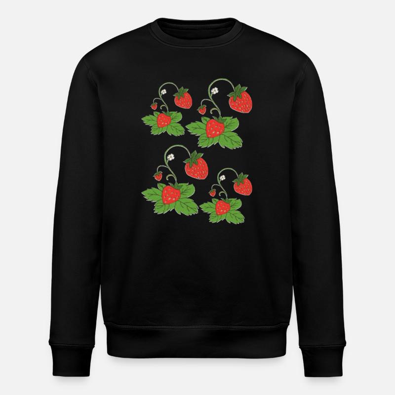 erdbeerfeld - Stanley/Stella Unisex Bio-Sweatshirt ROLLER - Schwarz
