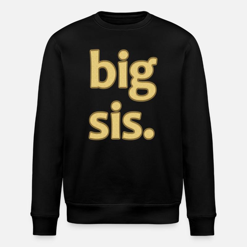 Conception ludique de gros poissons - Sweat bio ROLLER Stanley/Stella Unisexe - noir