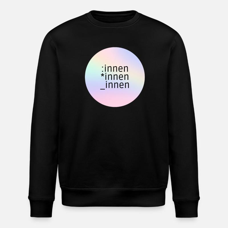 *innen_innen - Sweat bio ROLLER Stanley/Stella Unisexe - noir