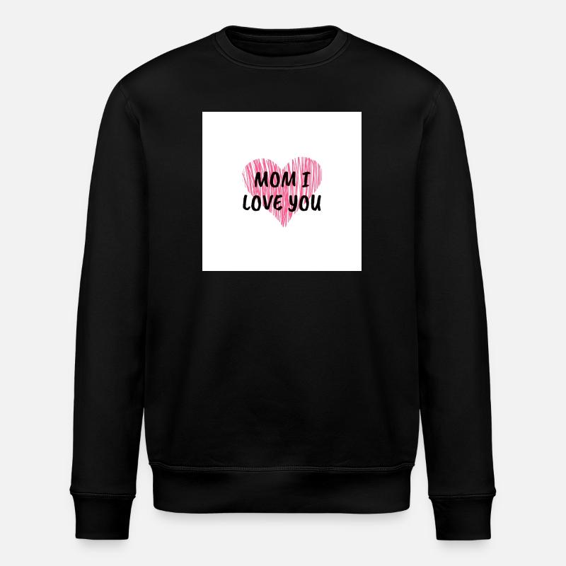 Maman, je t’aime - Sweat bio ROLLER Stanley/Stella Unisexe - noir