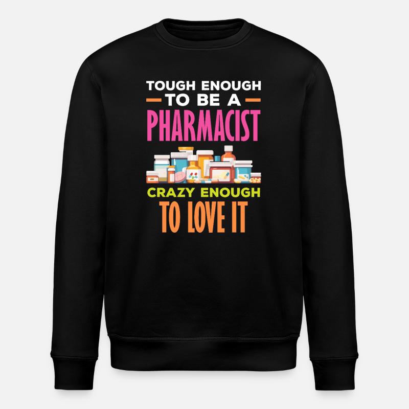 Pharmacist Pharmaceutical Technical - Stanley/Stella ROLLER Unisex Organic Sweatshirt - black