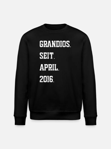 Anniversaire avril 2016 - Sweat bio ROLLER Stanley/Stella Unisexe - noir