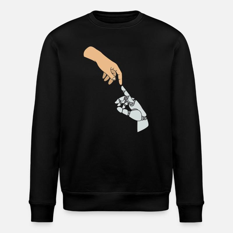 GPT Artificial Intelligence - Stanley/Stella ROLLER Unisex Organic Sweatshirt - black