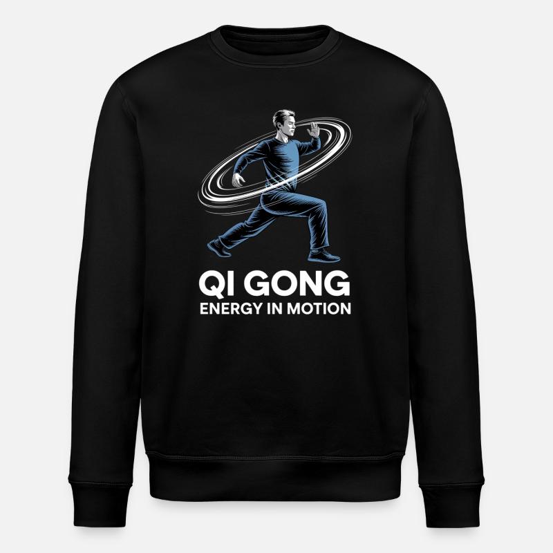 Qigong Tai Chi - Sweat bio ROLLER Stanley/Stella Unisexe - noir