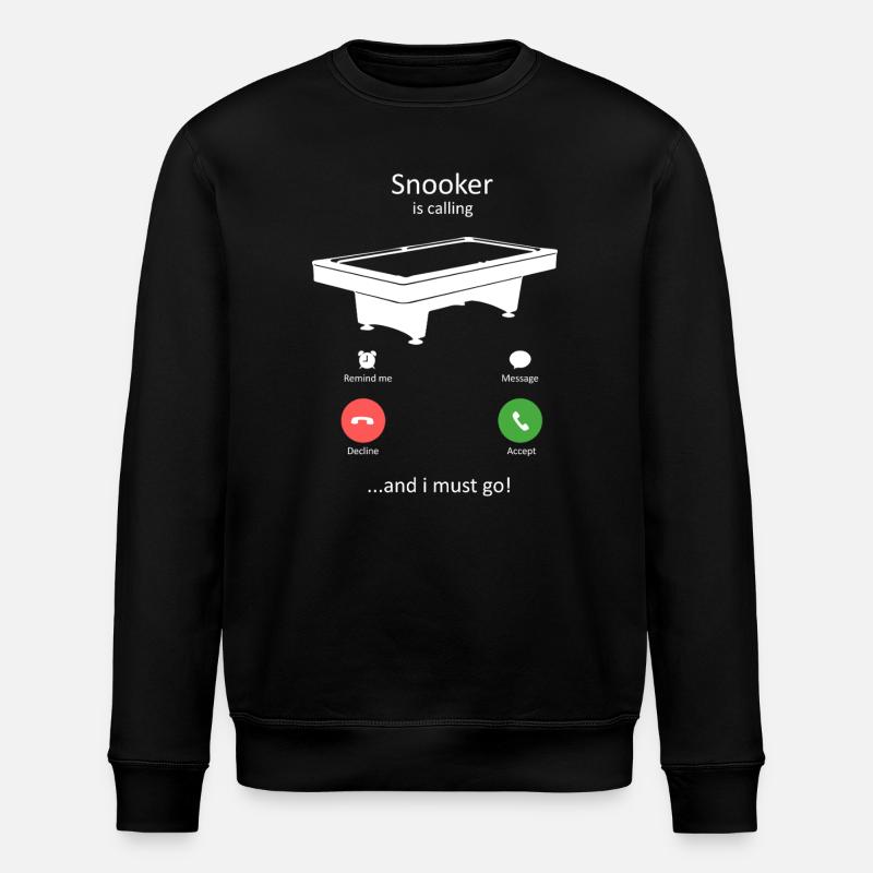 Lustiger Lacrosse-Trainer-Definition Substantiv-Slogan - Stanley/Stella Unisex Bio-Sweatshirt ROLLER - Schwarz