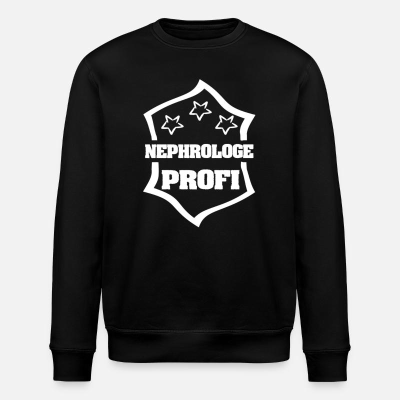 Nephrologist as work - Stanley/Stella ROLLER Unisex Organic Sweatshirt - black