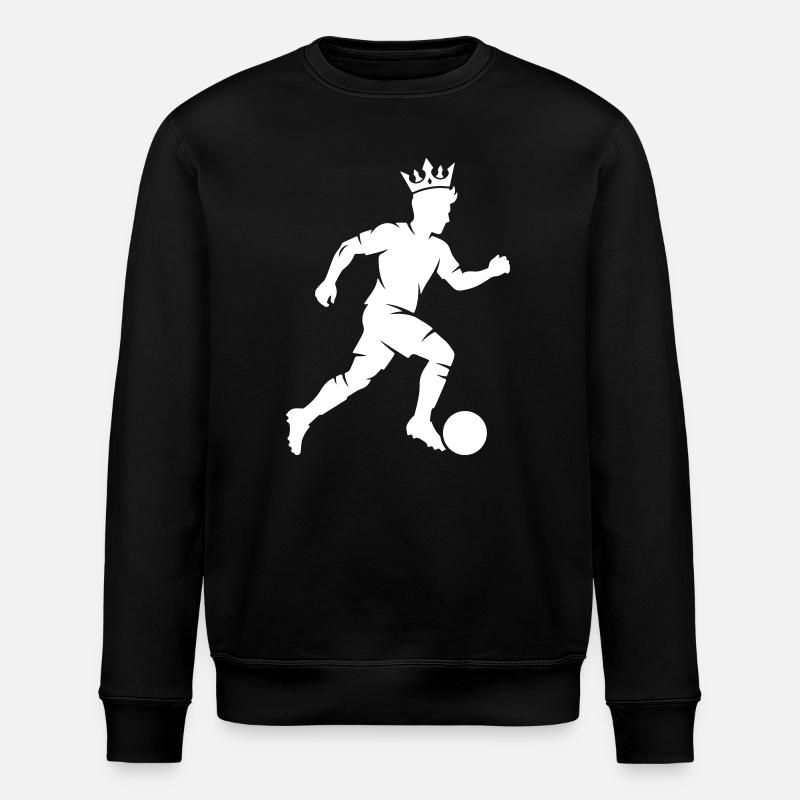 Silhouette du footballeur - Sweat bio ROLLER Stanley/Stella Unisexe - noir