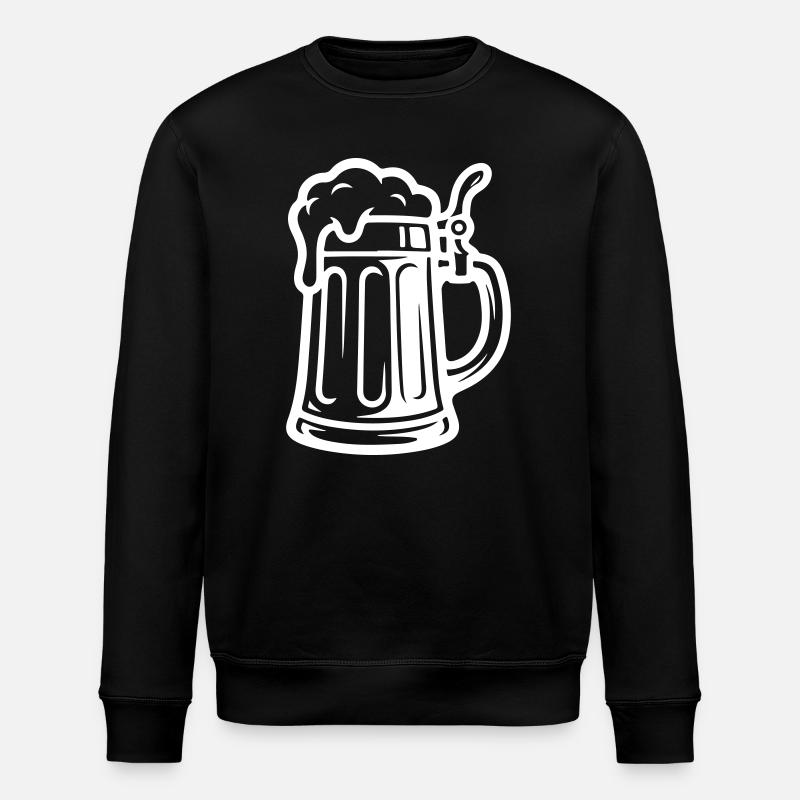 Bière Beer Symbol Beer - Sweat bio ROLLER Stanley/Stella Unisexe - noir