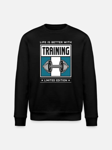 Training - Stanley/Stella ROLLER Unisex Organic Sweatshirt - black