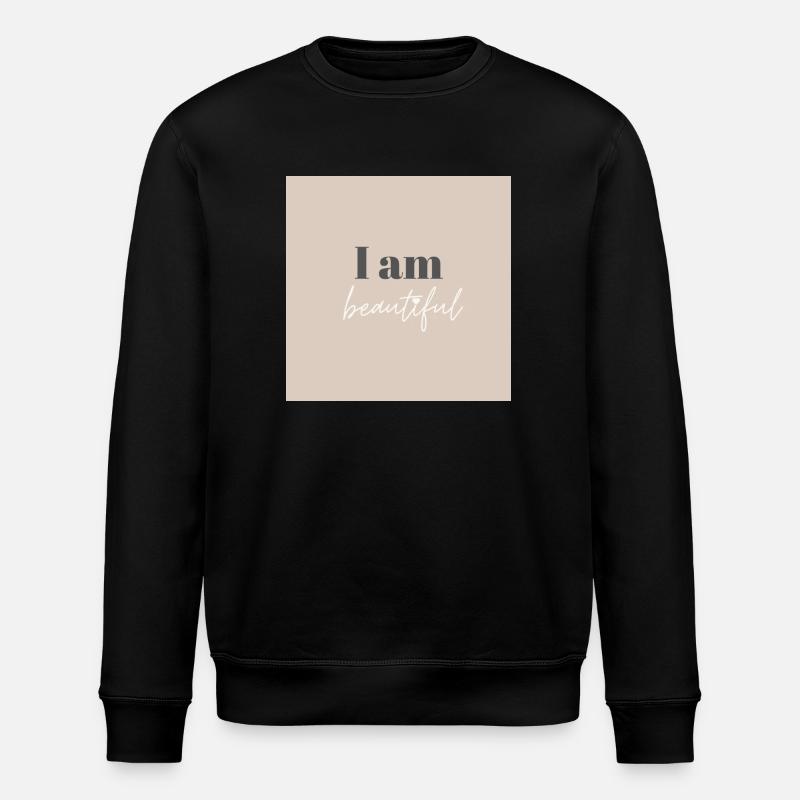 Je suis belle - Sweat bio ROLLER Stanley/Stella Unisexe - noir